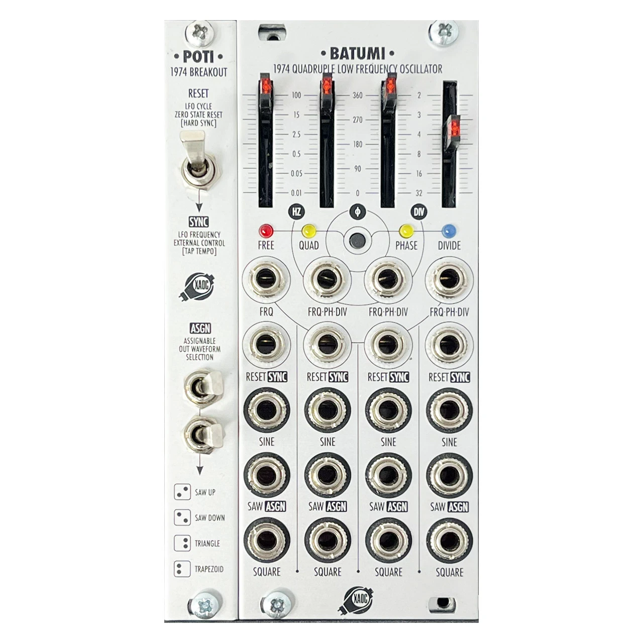 XAOC Devices Batumi & Poti Expander Eurorack Modules (Pre-owned #3) main image