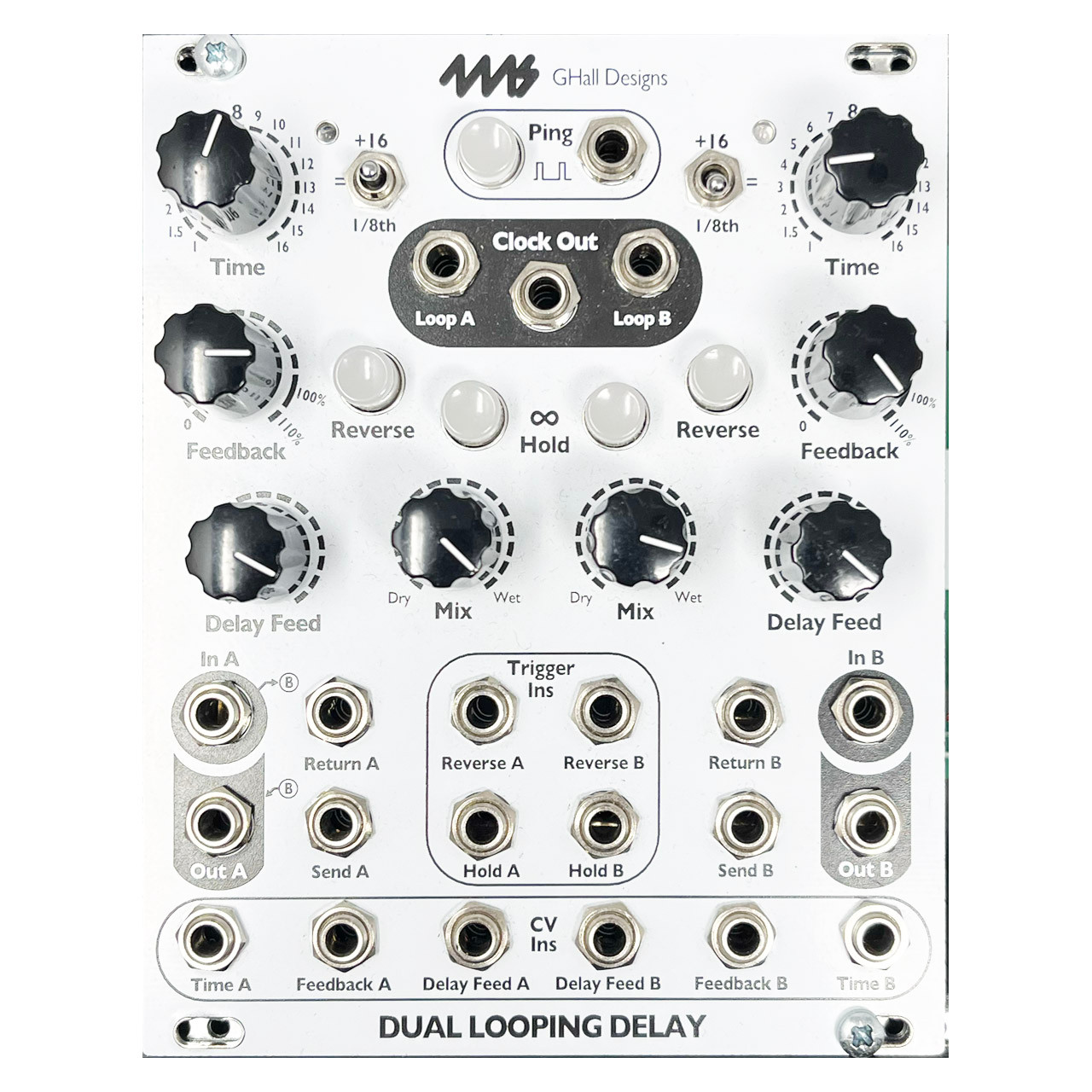 4ms Dual Looping Delay Eurorack Module (DLD) (Pre-owned #1) main image