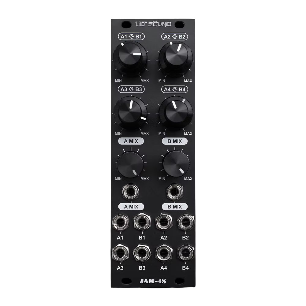 Ult-Sound JAM-4S Eurorack Stereo Mixer Module main image
