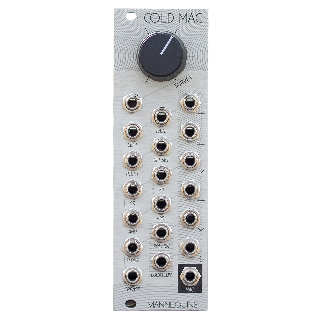 Mannequins Cold Mac Eurorack Macro Utilities Module main image
