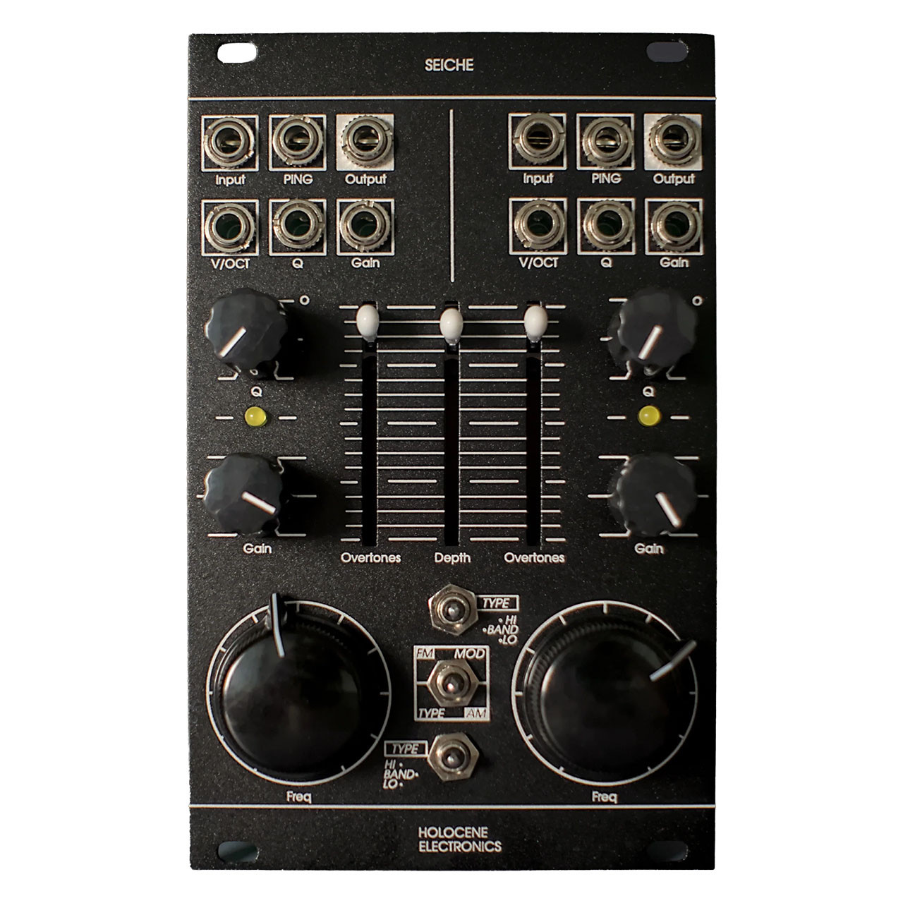 Holocene Electronics Seiche Eurorack Complex Filter Module (Black) main image