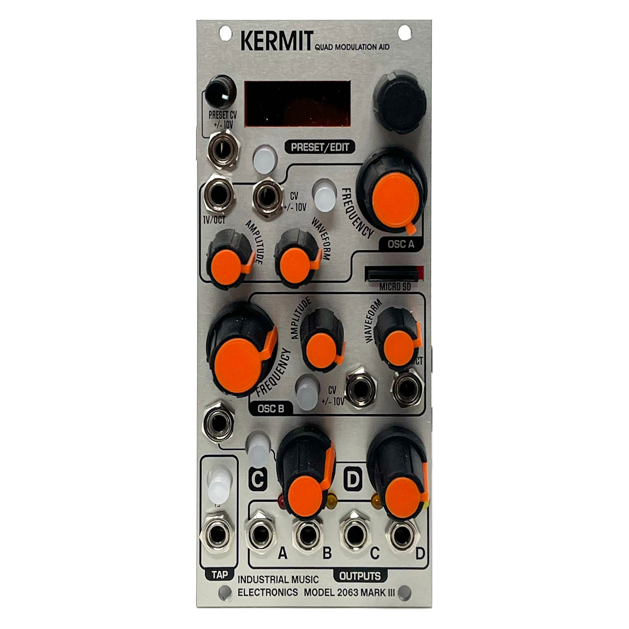 Industrial Music Electronics Kermit MK III Eurorack 4 Channel Modulation Module (Pre-owned) main image