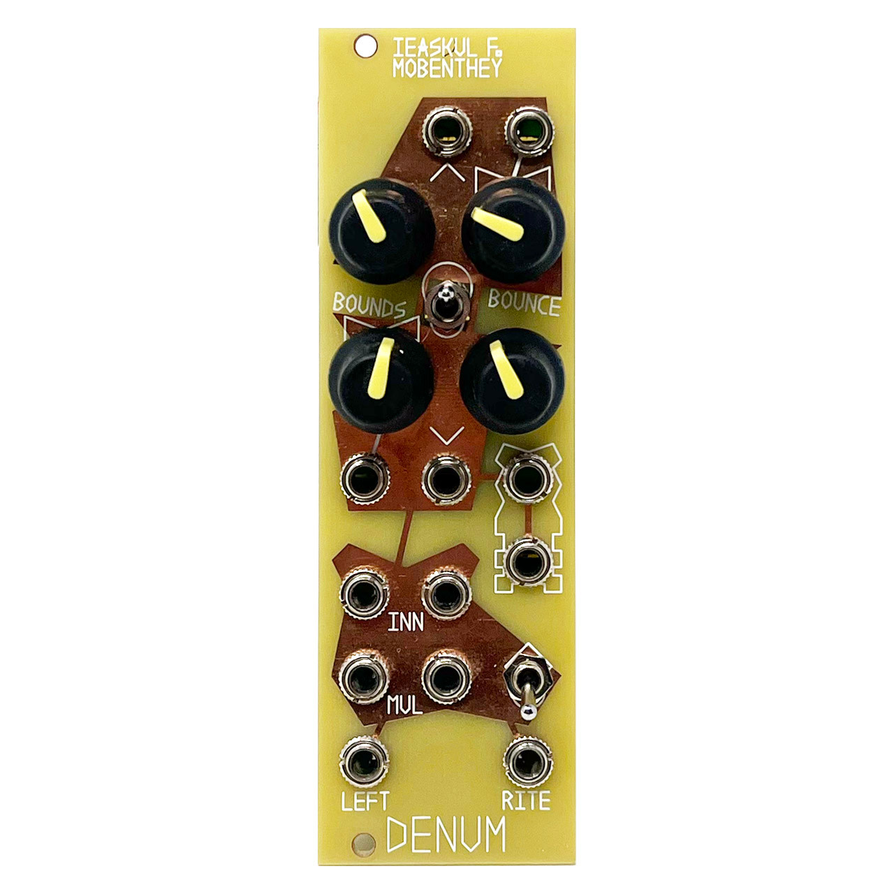 Ieaskul F. Mobenthey Denum Eurorack Oscillator & VCA Module (Pre-owned #1) main image
