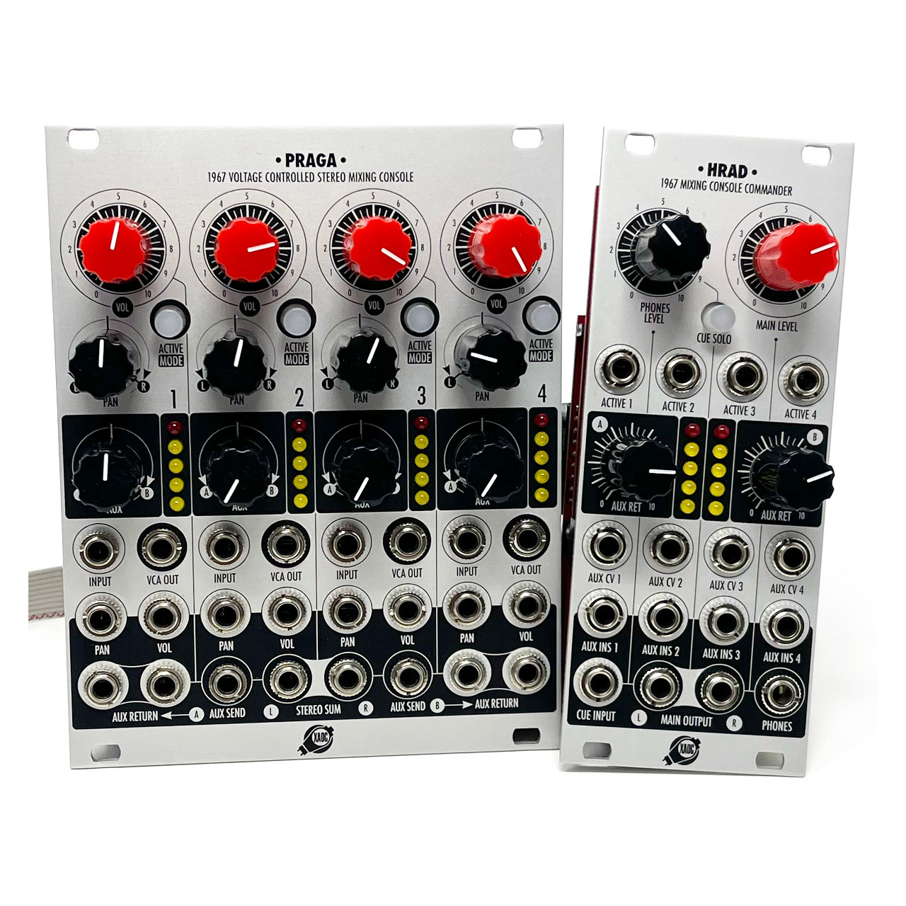 XAOC Devices Praga & Hrad Eurorack Mixer Modules (Pre-owned) main image