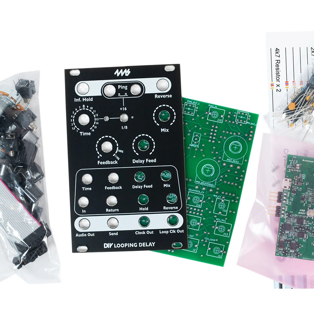4ms DIY Looping Delay Eurorack Kit (DIY) main image
