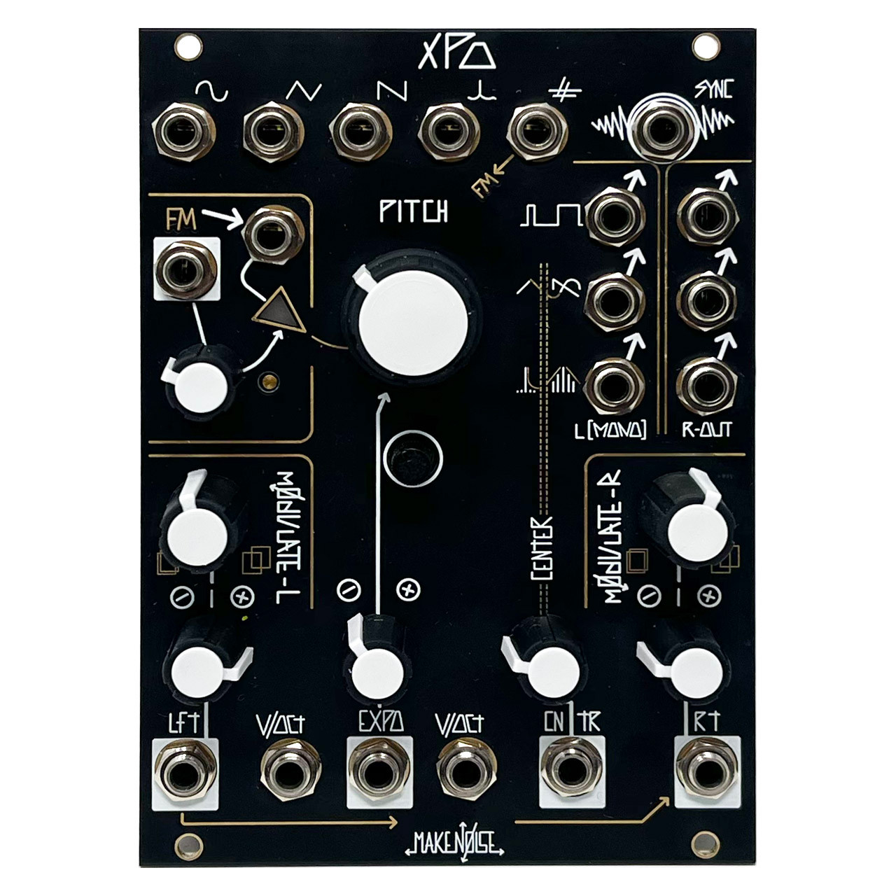 Make Noise XPO Eurorack Stereo Prismatic Oscillator Module (Pre-owned #1) main image