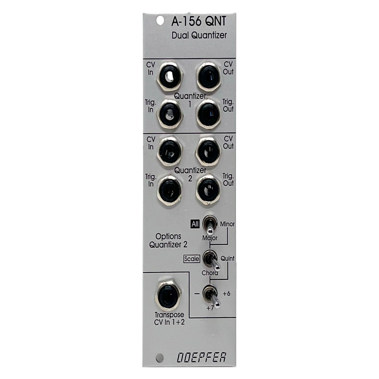 Doepfer A-156 Eurorack Dual Quantizer Module (Pre-owned) main image