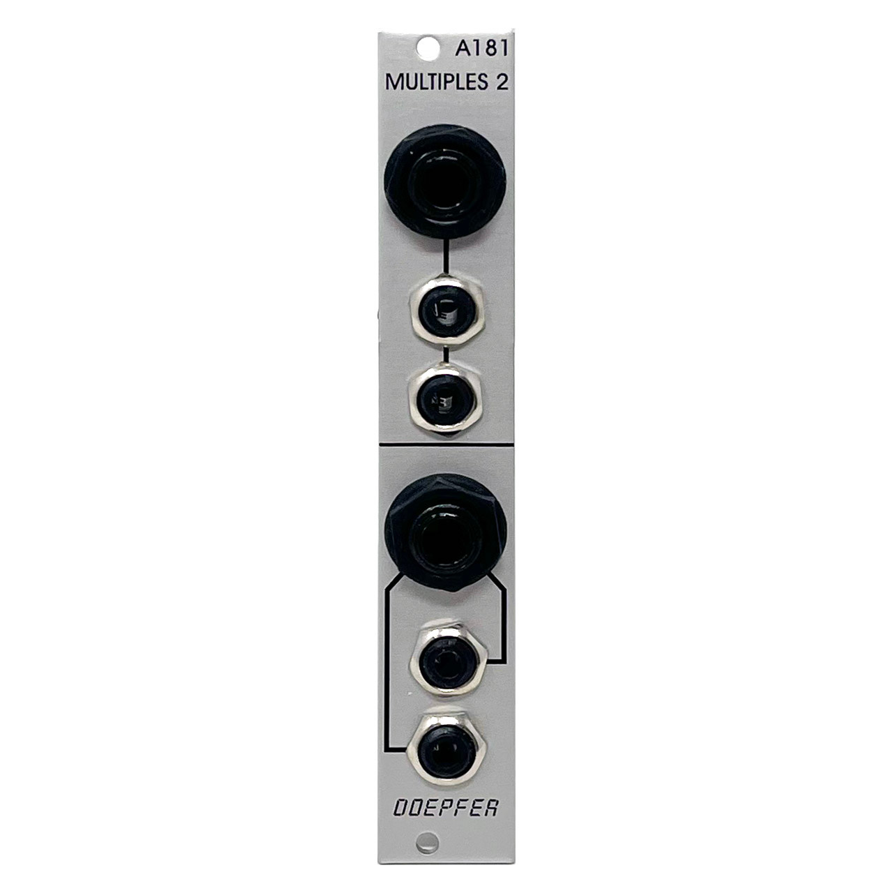 Doepfer A-181 Multiples 2 Eurorack Format Convertor Module (1/4" to 3.5mm) (Pre-owned) main image