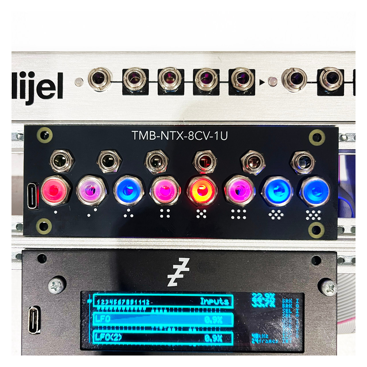 TMB-NTX-8CV-1U Replacement Panel for Expert Sleepers NTX-8CV and TMB image 5