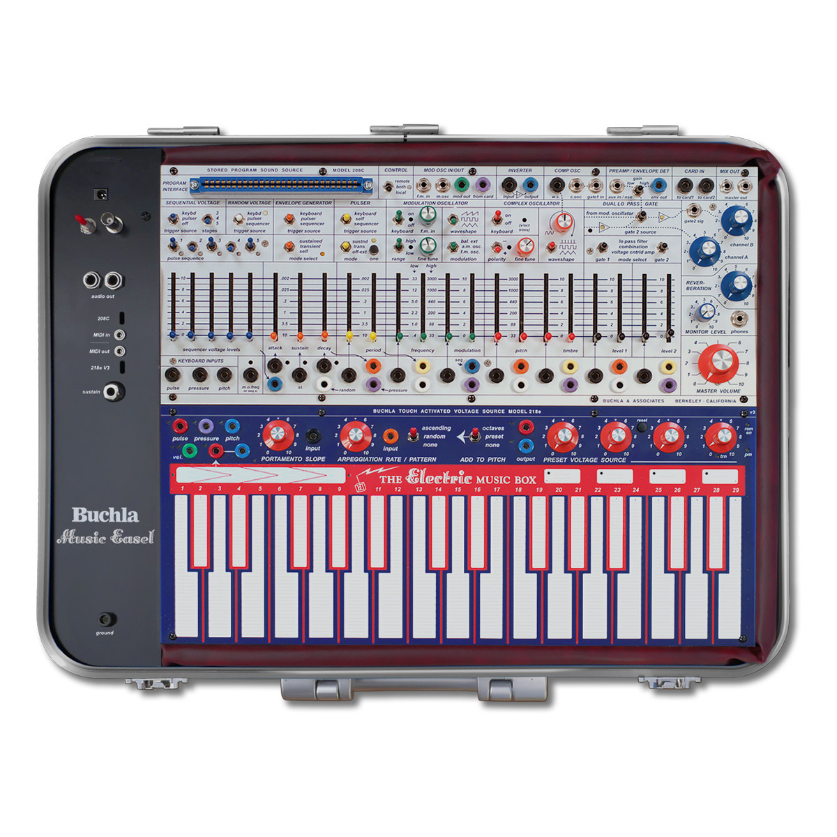Buchla Music Easel Suitcase Modular Synth - Retro Edition (Refurbished) main image