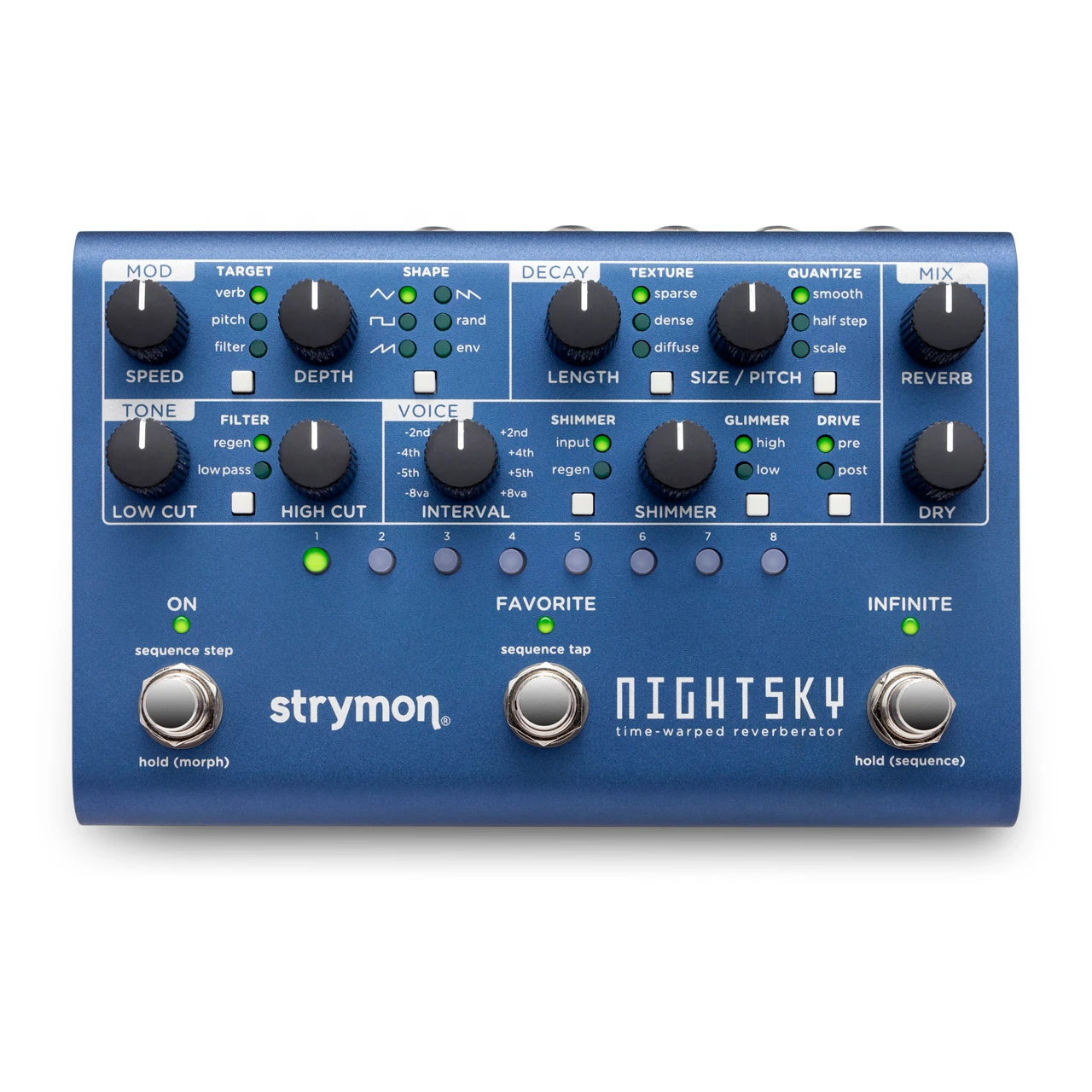 Strymon Nightsky Warped Reverb FX Processor main image