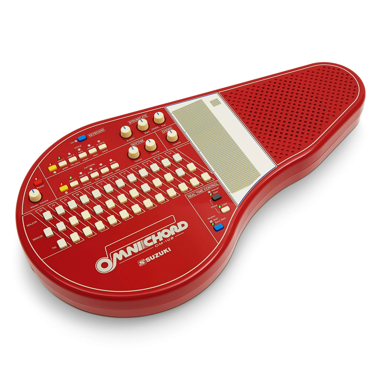 Suzuki Omnichord OM-108 (Ltd Edition Red) image 2