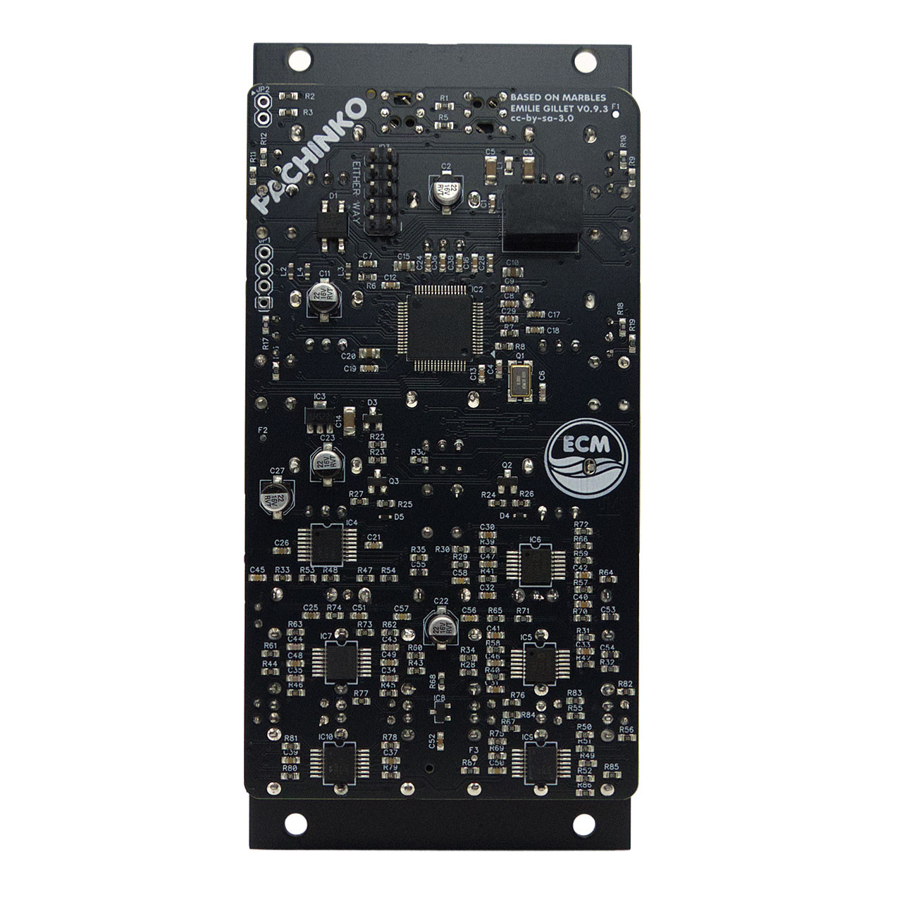 East Coast Modular Pachinko Eurorack Random Sampler Module (Micro Marbles Clone - Black) image 2