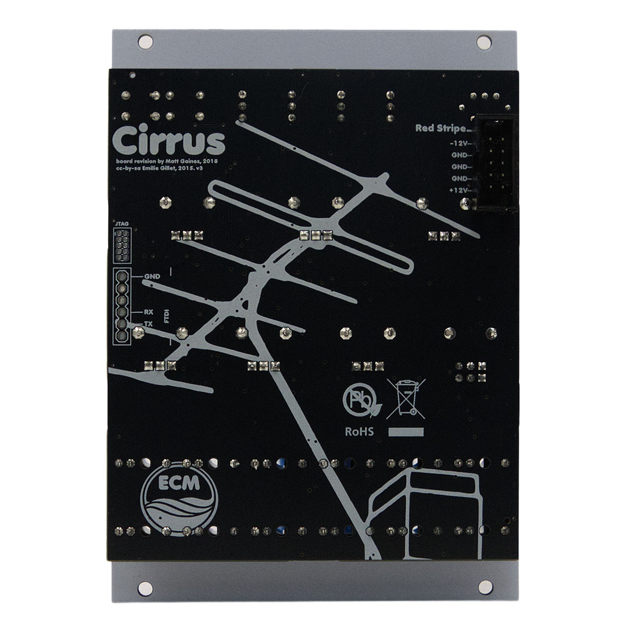 East Coast Modular Cirrus Eurorack Texture Synthsiser Module (Clouds Clone - White) image 2