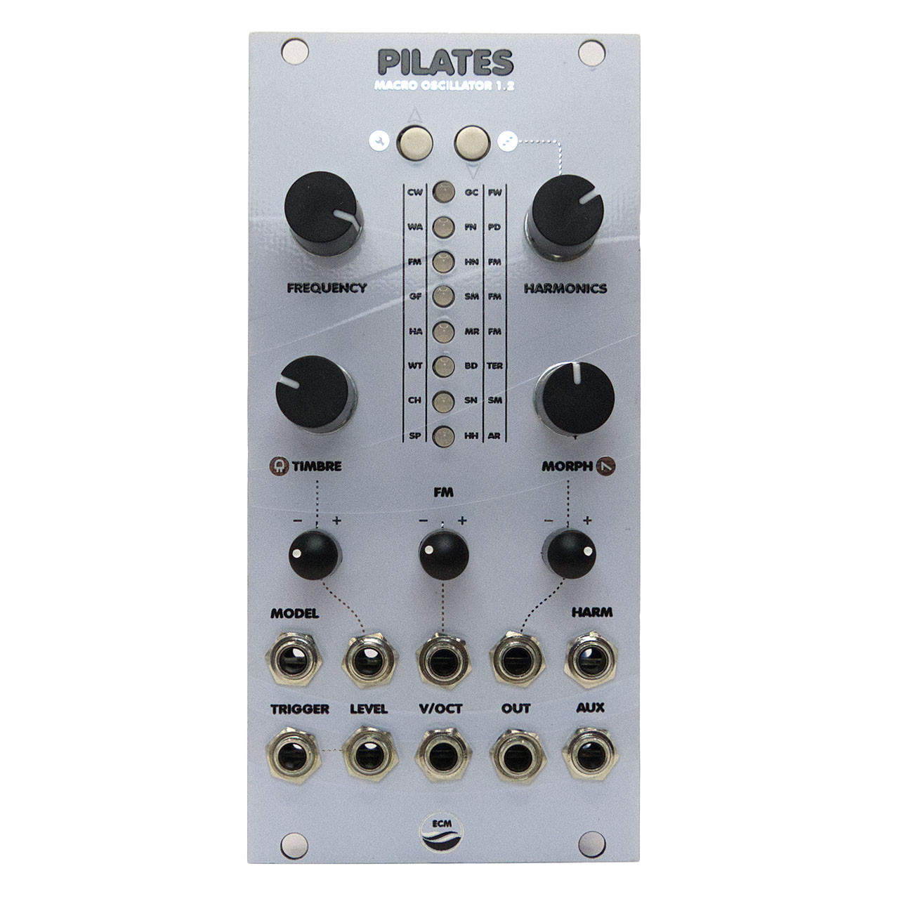 East Coast Modular Pilates Eurorack Macro Oscillator Module (Plaits Clone - White) main image