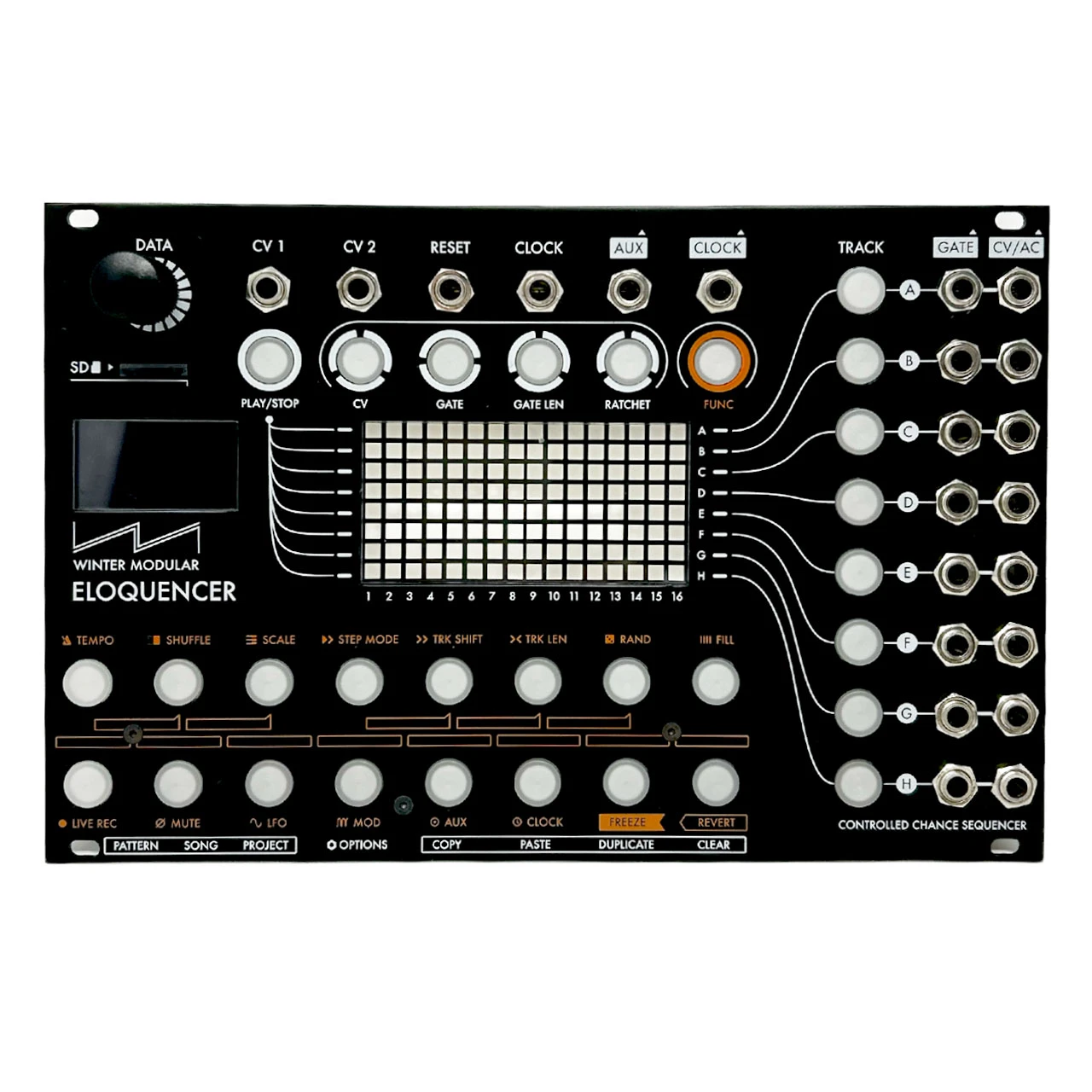 Winter Modular Eloquencer Eurorack Sequencer Module (Black) (Pre-owned #1) main image