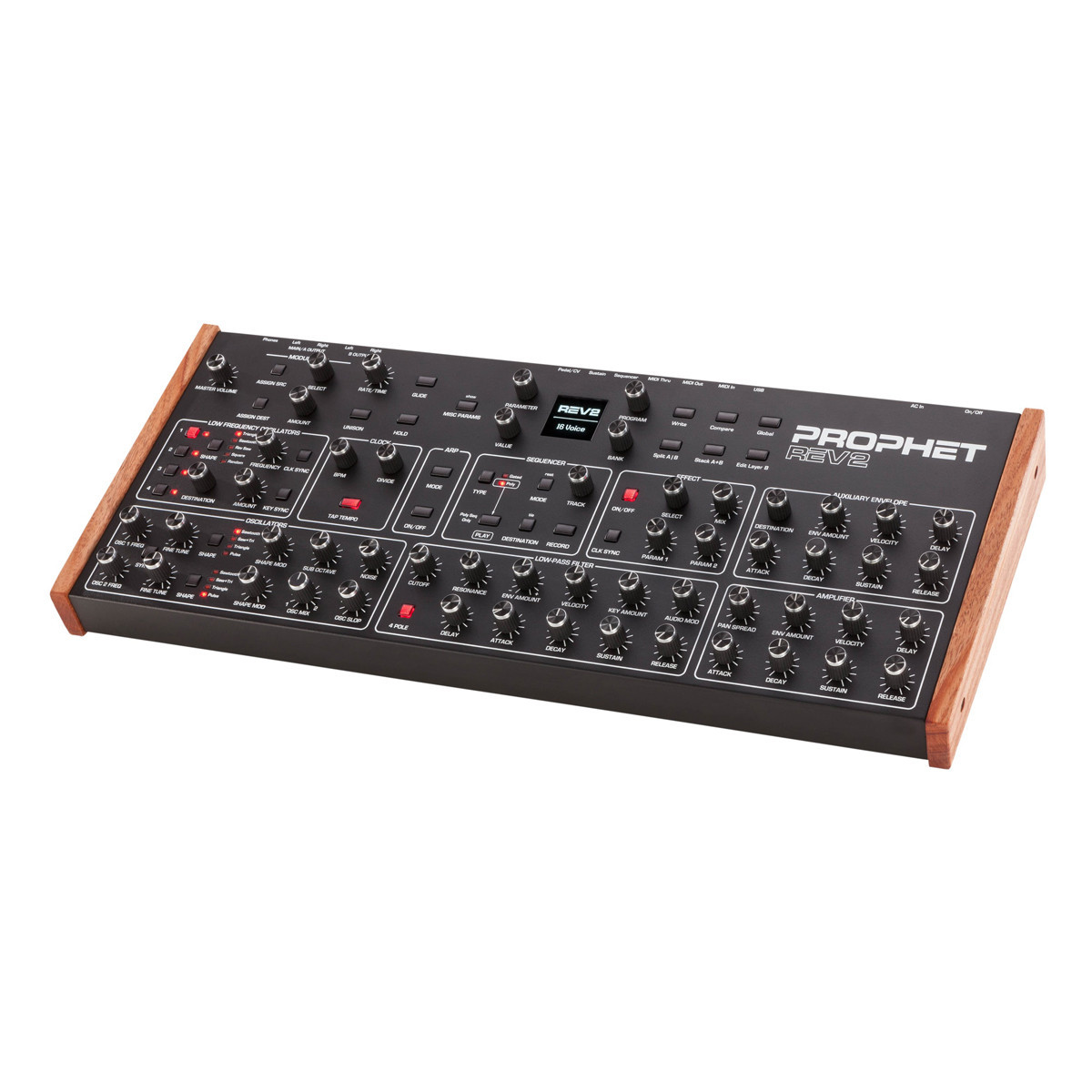 Sequential Prophet Rev2 Analogue Synthesiser 8 Voice (Desktop) (Open box) image 2