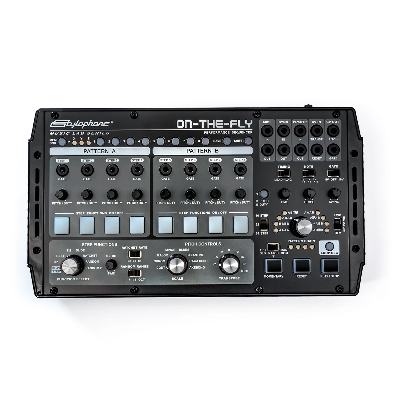 Dubreq Stylophone On-The-Fly (OTF) Desktop Sequencer main image