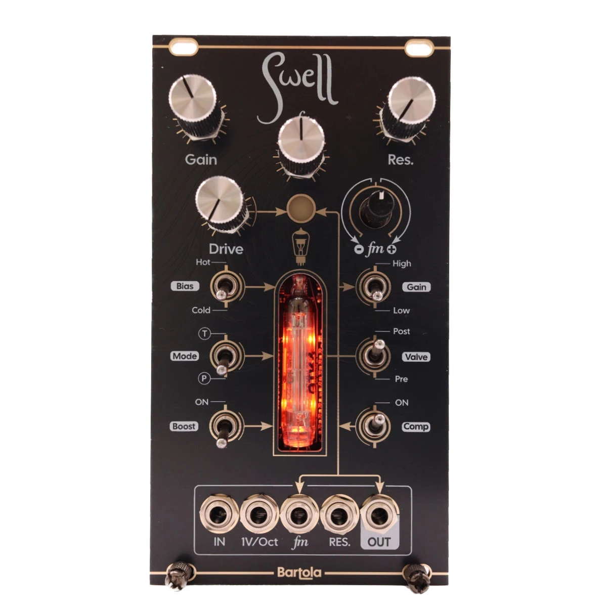 Bartola Instruments Swell Eurorack Harmonic Filter Module main image