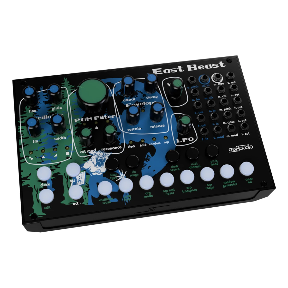 Cre8Audio East Beast Semi-Modular Desktop Synth (B-Stock) image 3