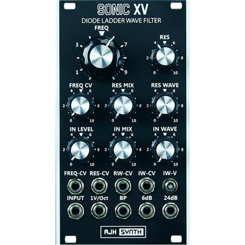 AJH Synth Sonic XV Eurorack Filter Module (Vintage Black)