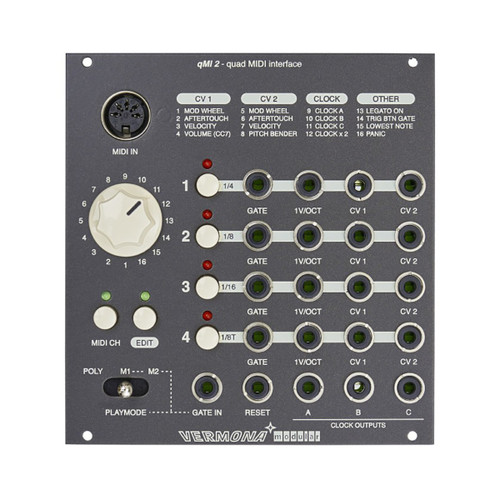 Vermona DRM1 MK IV Analogue Drum Synthesizer (MIDI) at