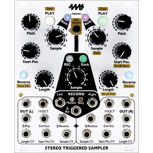 4ms Sampler Eurorack Sampling Module (New 12HP Version) at Signal