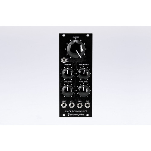 Erica Synths Black Dual VCF Eurorack Filter Module at Signal Sounds