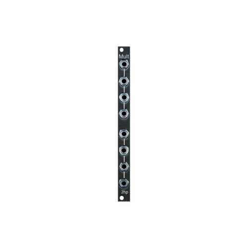 2hp Mult Eurorack Module (Black)