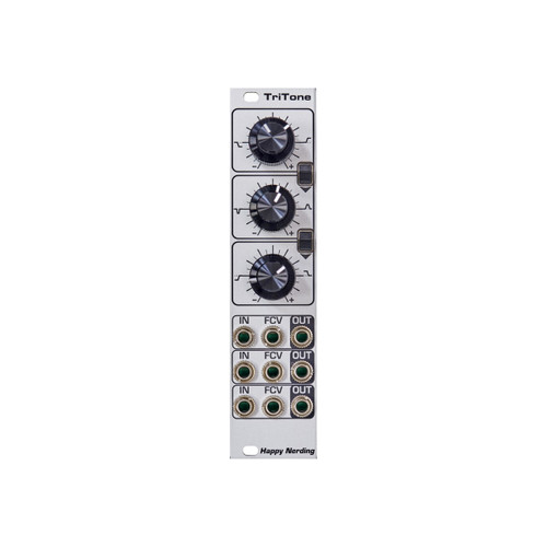 Happy Nerding 4xMUTE Eurorack Mute Module (Silver) - Signal Sounds