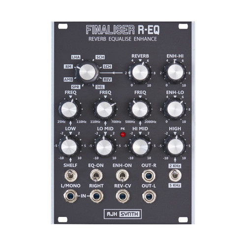 AJH Synth Finaliser R-EQ Eurorack Master Output Module (Vintage Black)