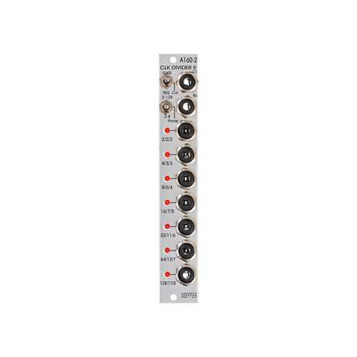 Doepfer A-160-2 Eurorack Clock Divider II Module