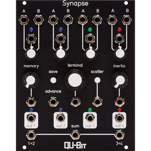 Qu-Bit Electronix Synapse Eurorack Switch Module (Black)