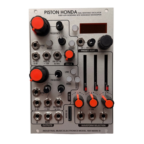Industrial Music Electronics Piston Honda MK3 Eurorack Wavetable Oscillator Module