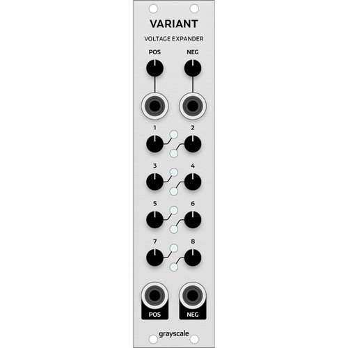 Grayscale Variant Eurorack Expansion Module (Permuation - Silver)