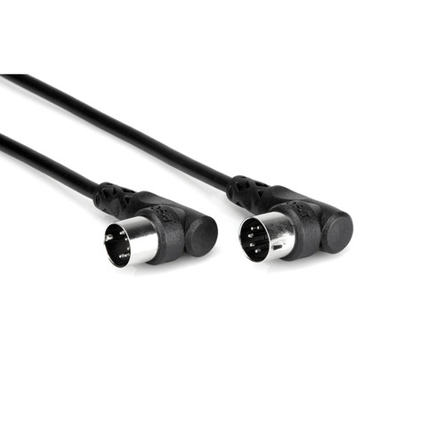 Hosa MID-303RR MIDI Cable (Right Angled) - 1M