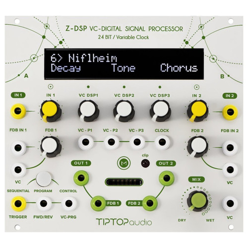 TipTop Audio Z5000 Eurorack Multi Effects Module (White) at TipTop Audio Z5000 Eurorack Multi Effects Module (White) at