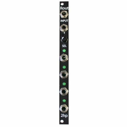 2hp Rout Eurorack Switch Module (Black)