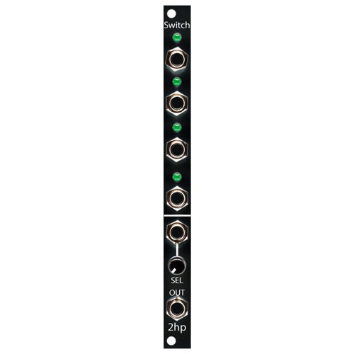 2hp Switch Eurorack Module (Black)