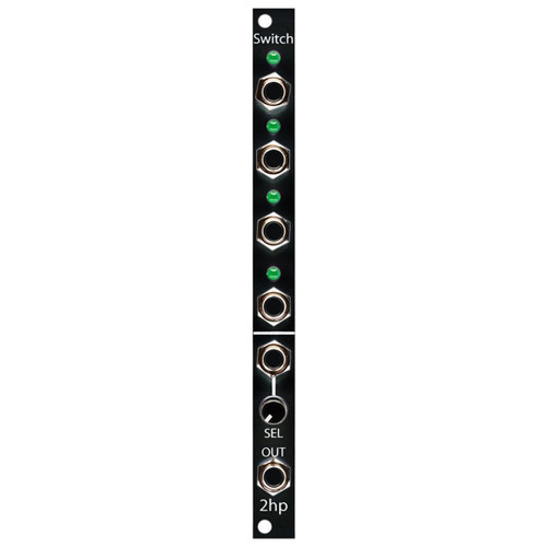 2hp Play Eurorack WAV Player Module (Black) at Signal Sounds