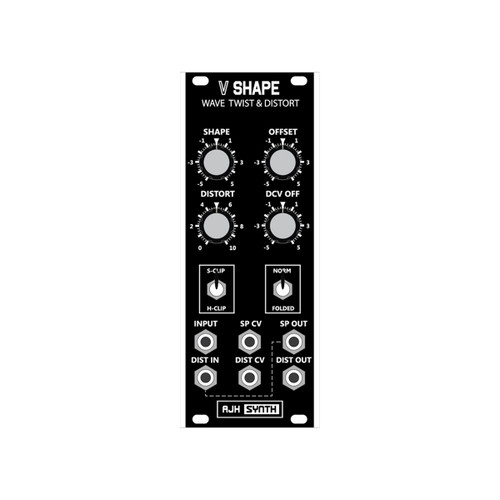 AJH Synth V Shape Eurorack Wavefolder & Distortion Module (Black)