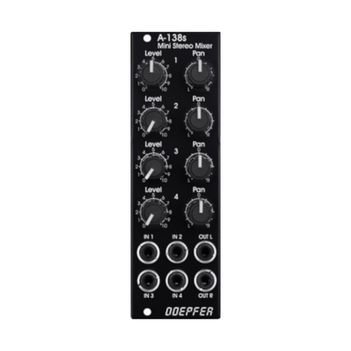 鍵盤楽器 Doepfer A-138 MIXER Doepfer A-138s Mini Stereo Mixer - Perfect Circuit