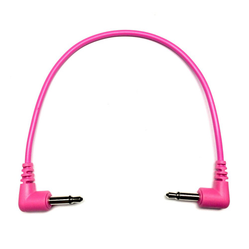 Tendrils Cables Right Angled Eurorack Patch Cable (15cm - Magenta) 6 Pack