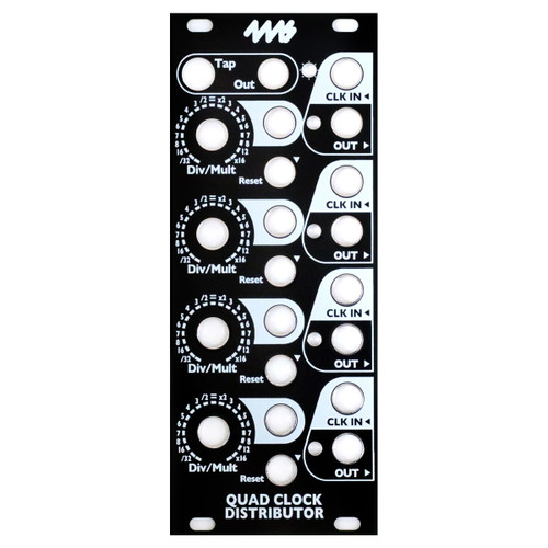 4ms Quad Clock Distributor Eurorack Module rev 2 (QCD) at Signal