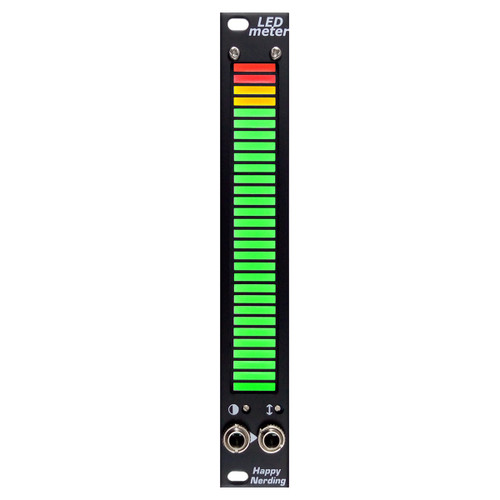 Happy Nerding LED Meter Eurorack Module (Black)