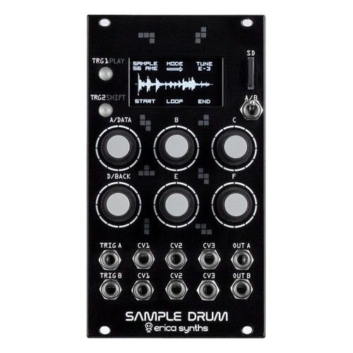 Erica Synths Sample Drum Eurorack Drum Module