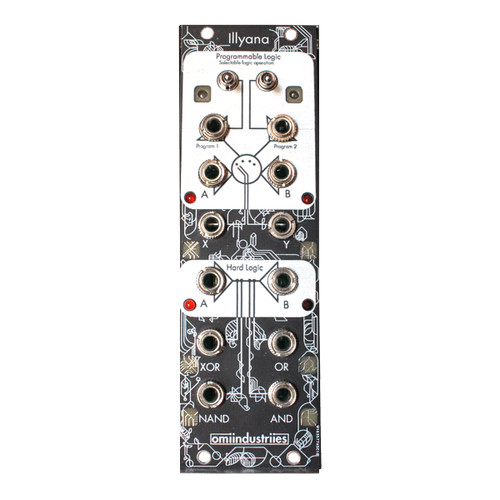 Omiindustriies Illyana Eurorack Dual Boolean Logic Module