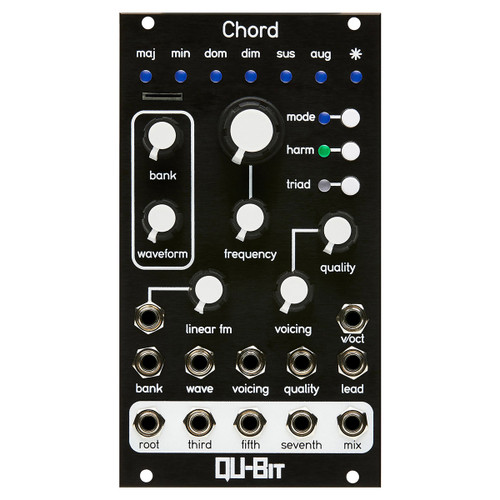 Qu-Bit Electronix Nano Rand V2 Eurorack Random Module (Silver 