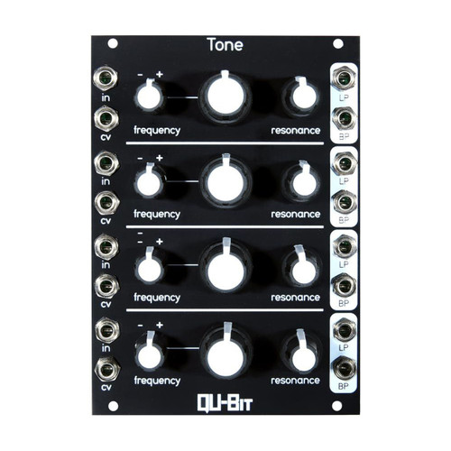Qu-Bit Electronix Cascade Eurorack Looping EV & VCA Module (Black