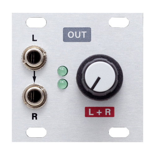 Intellijel Aux Mix 1U Eurorack Stereo Mixer Module at Signal Sounds